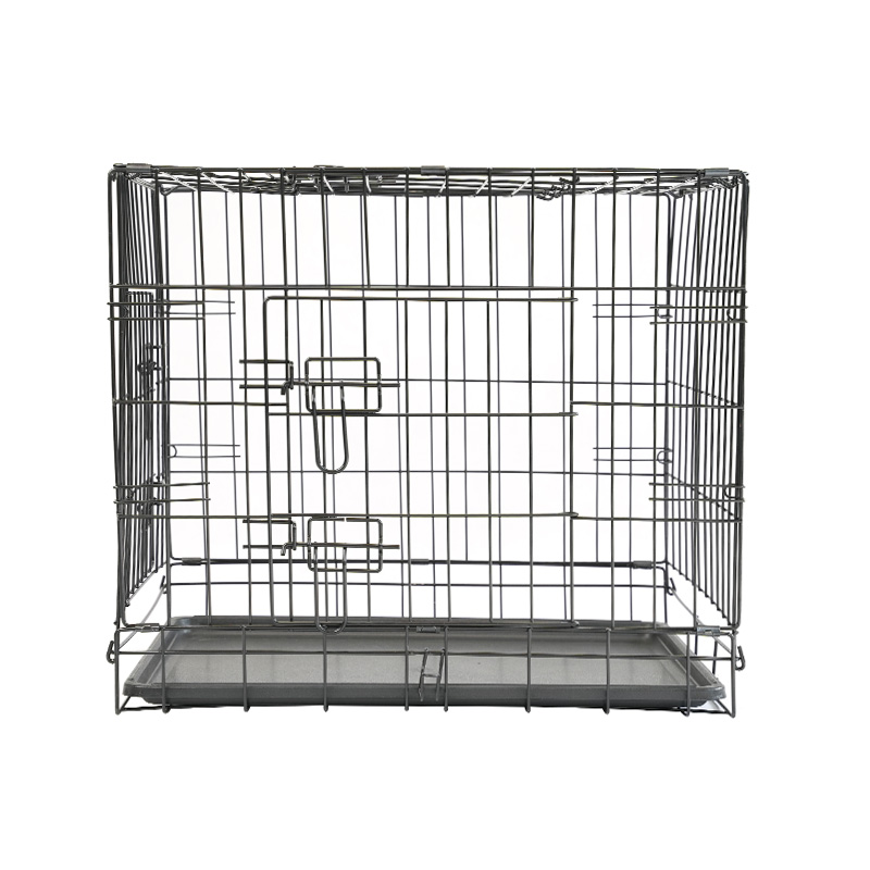 DH016-1 Chenil pliable en métal pour chien et chat