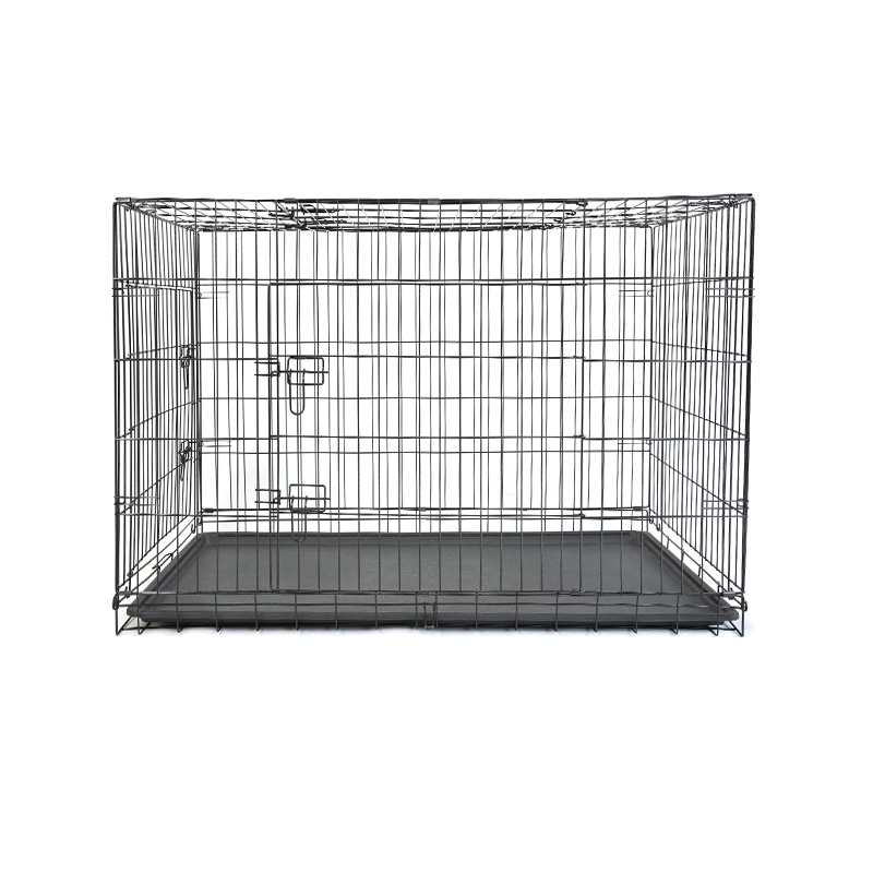 Caisse portative pliable pour chien en métal DH016-5