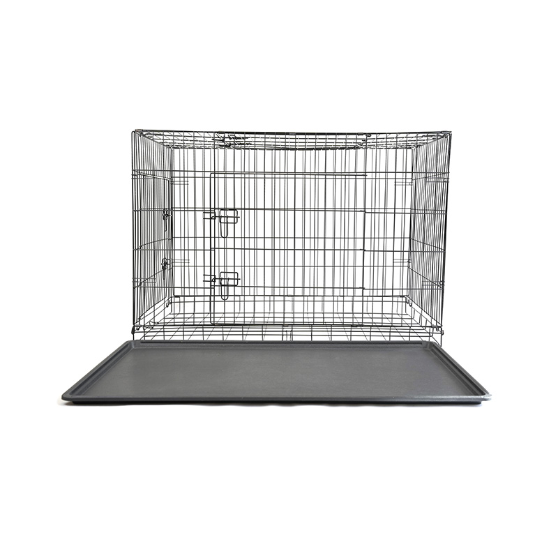 Caisse portative pliable pour chien en métal DH016-5