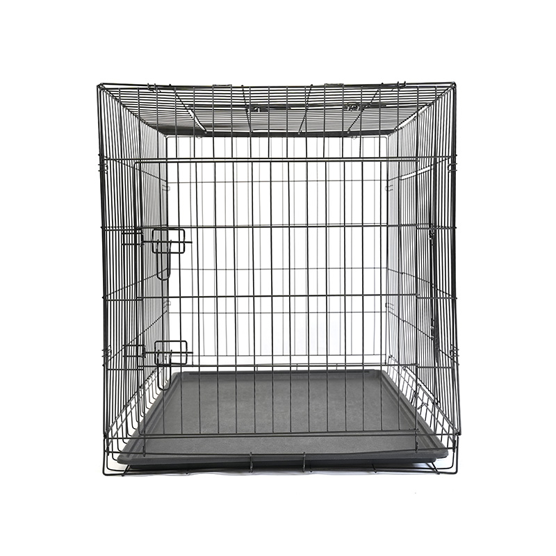 Caisse portative pliable pour chien en métal DH016-5