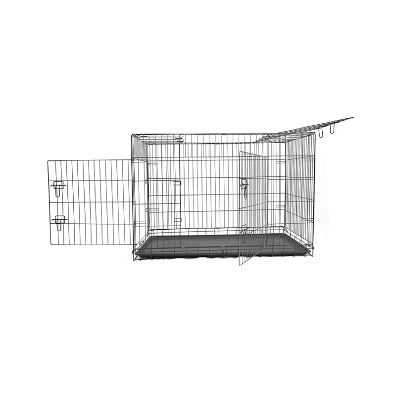 Caisse portative pliable pour chien en métal DH016-5