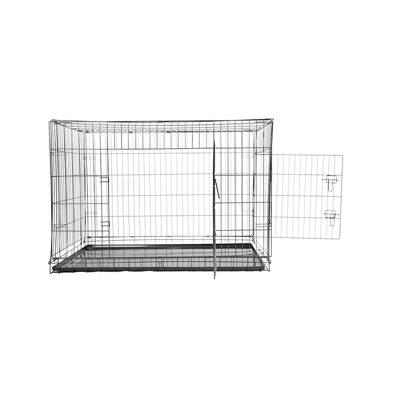 Caisse portative pliable pour chien en métal DH016-5