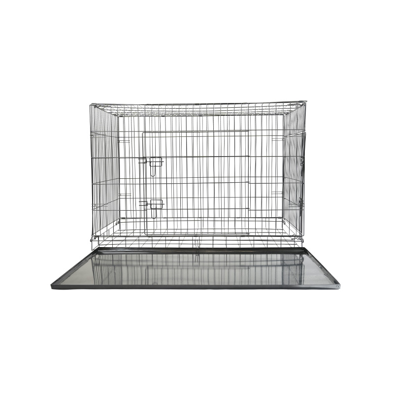 Caisse portative pliable pour chien en métal DH016-5