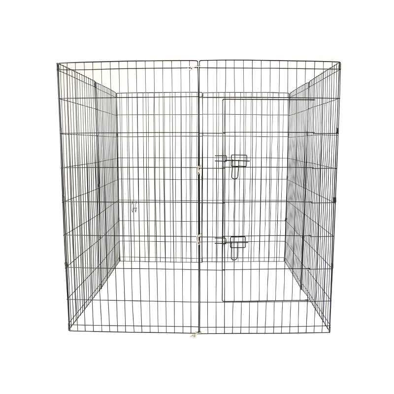 DH051-5 Cage de clôture en métal pour animaux de compagnie, chenils pour chiens et lapins