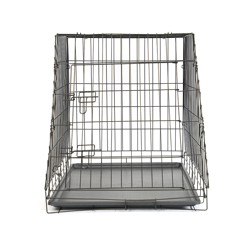 DH016XM-3 Cages pour chiens en métal inclinées pour animaux de compagnie de 36 pouces