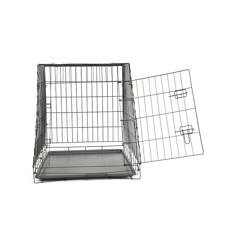 DH016XM-3 Cages pour chiens en métal inclinées pour animaux de compagnie de 36 pouces