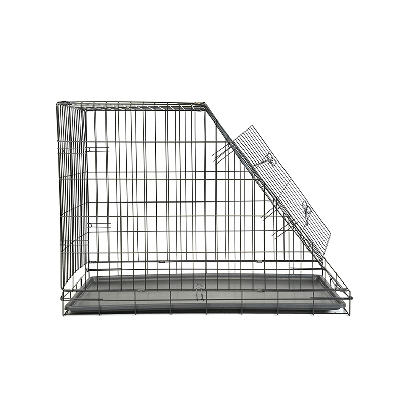 DH016XM-3 Cages pour chiens en métal inclinées pour animaux de compagnie de 36 pouces