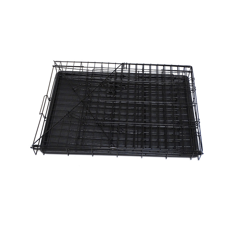 DH016XM-2 Cage inclinée pour chiens avant de cage pour animaux de compagnie de 30 pouces