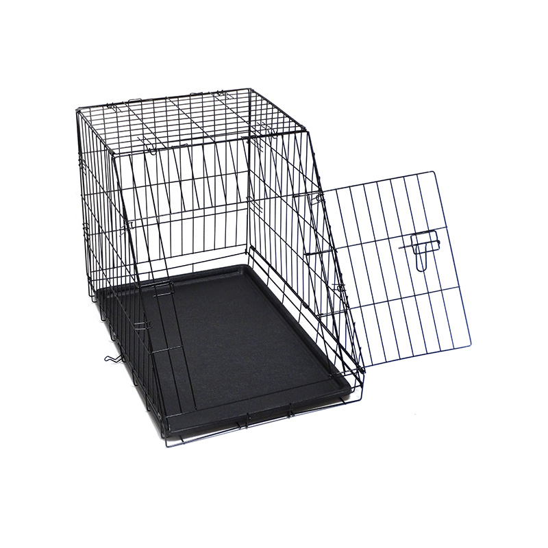 DH016XM-2 Cage inclinée pour chiens avant de cage pour animaux de compagnie de 30 pouces