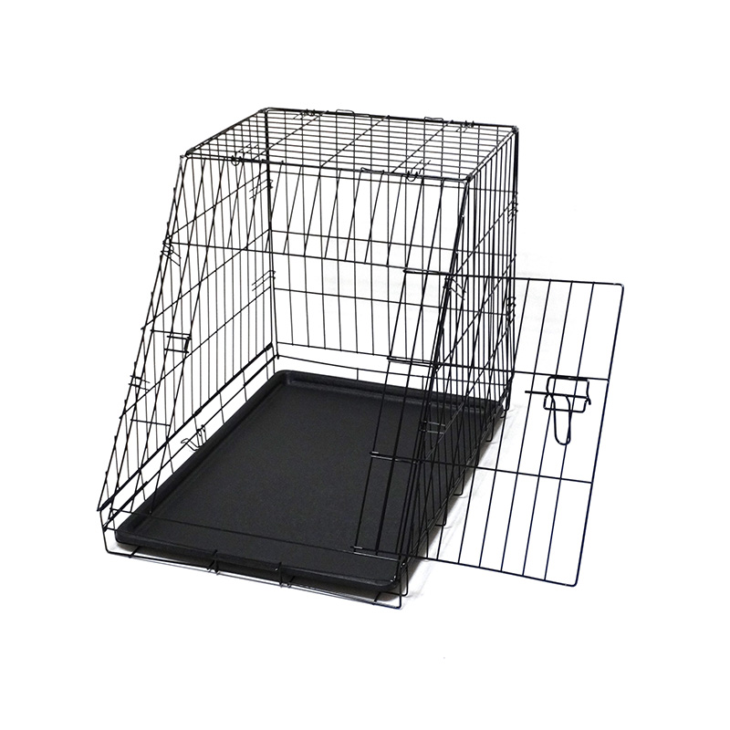 DH016XM-2 Cage inclinée pour chiens avant de cage pour animaux de compagnie de 30 pouces