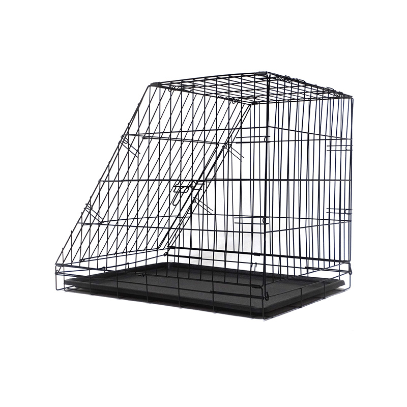 DH016XM-2 Cage inclinée pour chiens avant de cage pour animaux de compagnie de 30 pouces