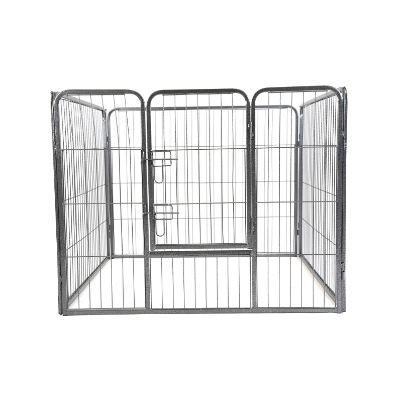 DH093-2 Parc pour animaux de compagnie, chenil pliable robuste à 4 panneaux